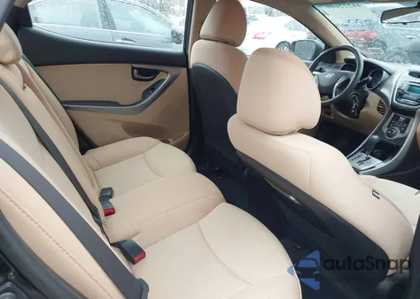 2013 Hyundai Elantra Gls из США, поврежденный, VIN 5NPDH4AE7DH327984